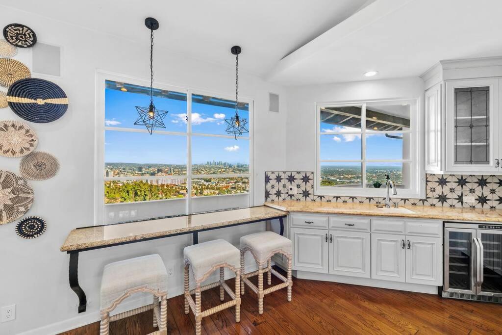 Hollywood Hills Luxury Spanish Estate With Pool & Views Los Angeles
