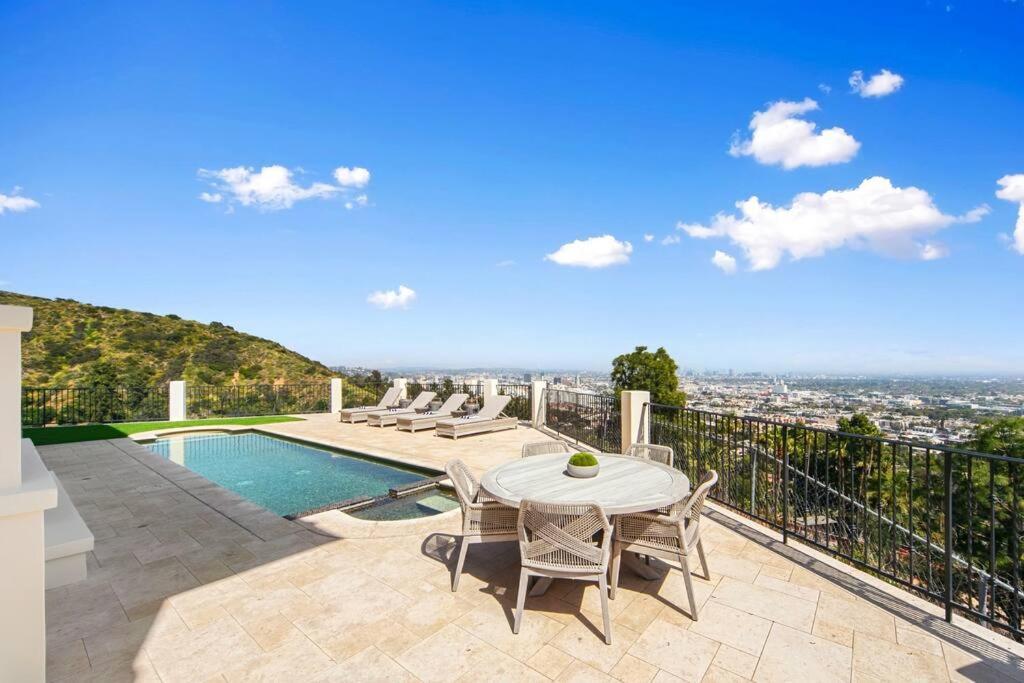 Hollywood Hills Luxury Spanish Estate With Pool & Views Los Angeles