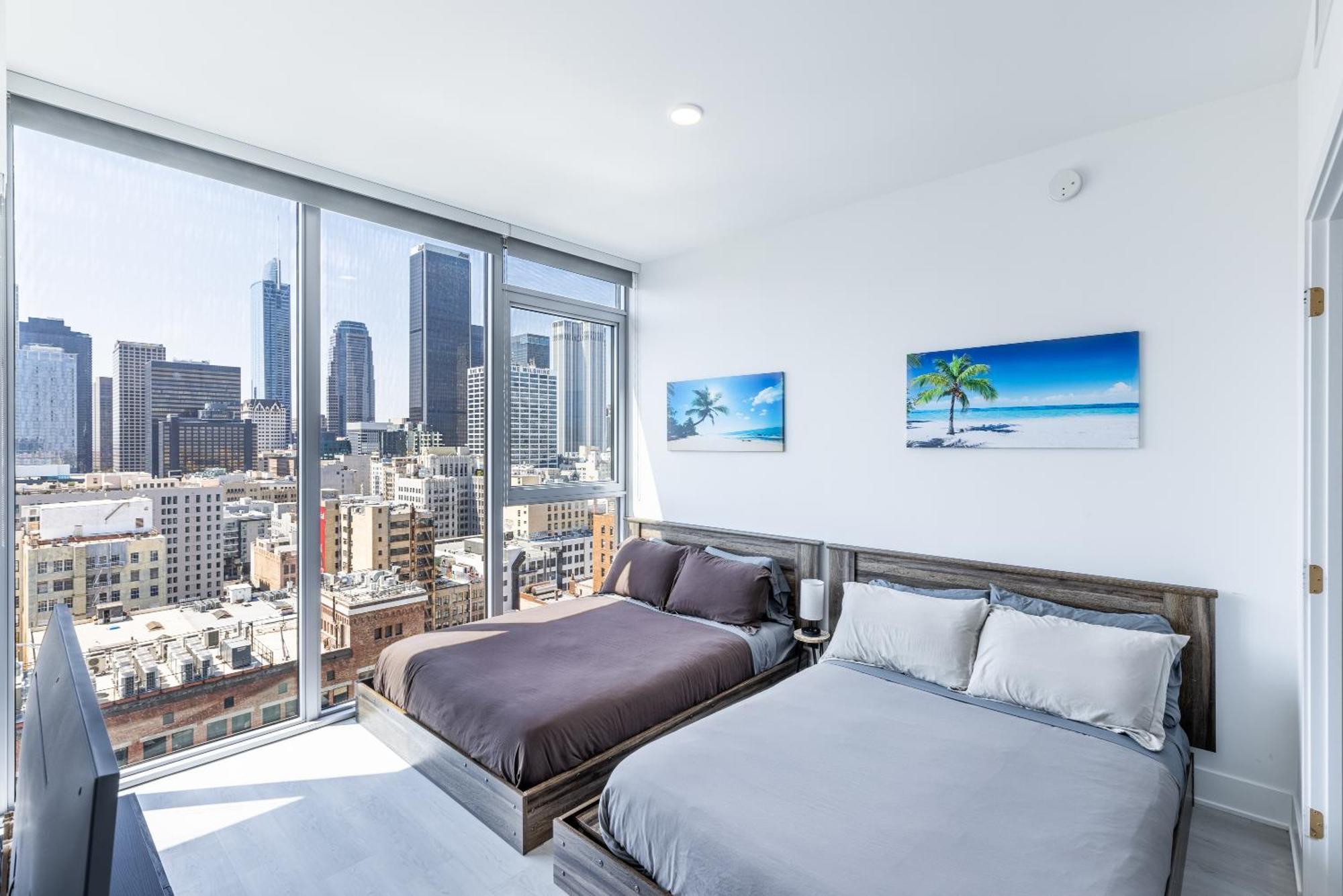 Apartment Floor High Rise 3 Bed Dtla Skyscraper Penthouse *