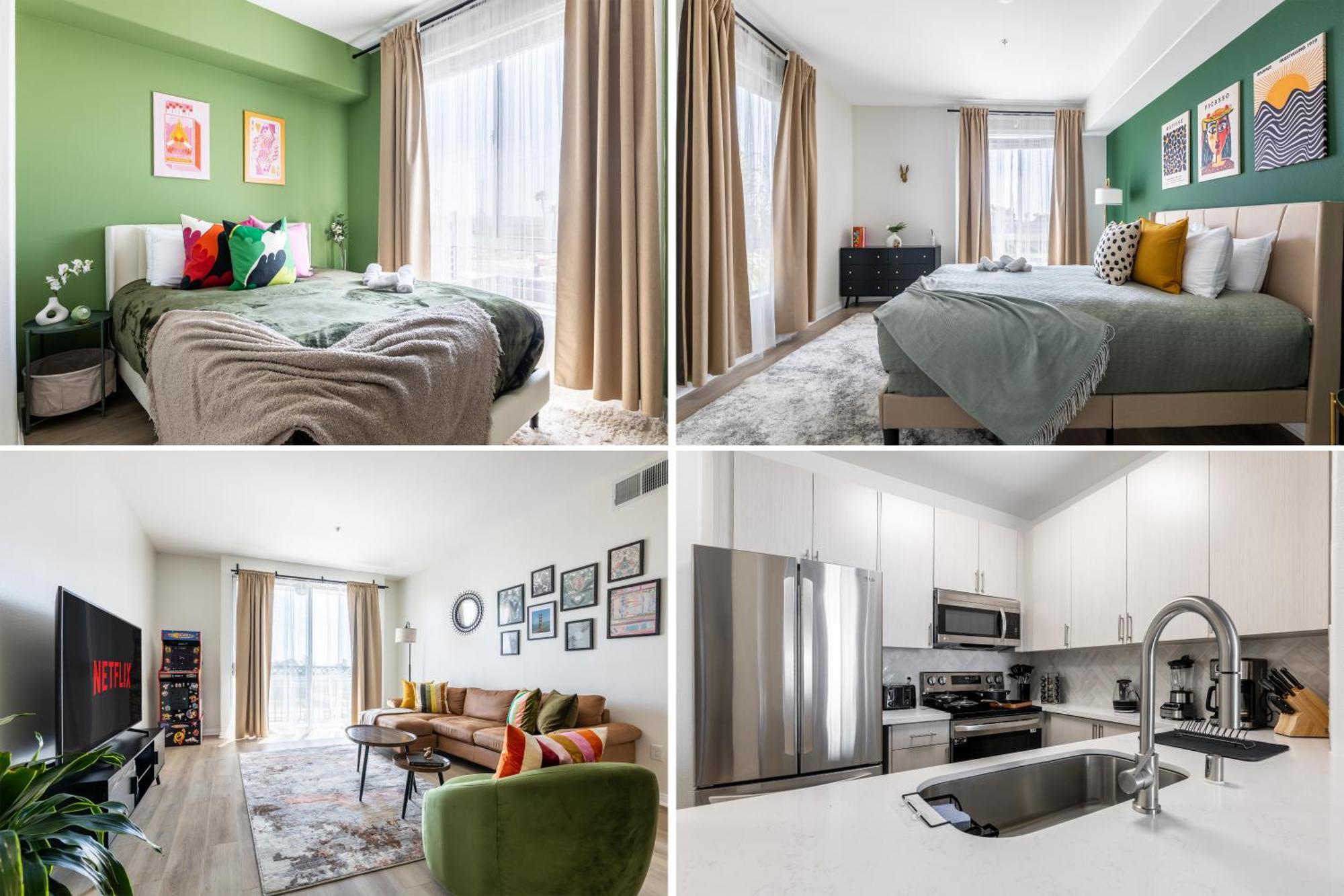 Apartment Cozy 2bd Retreat In Marinadelrey!free Parking&pool Los Angeles
