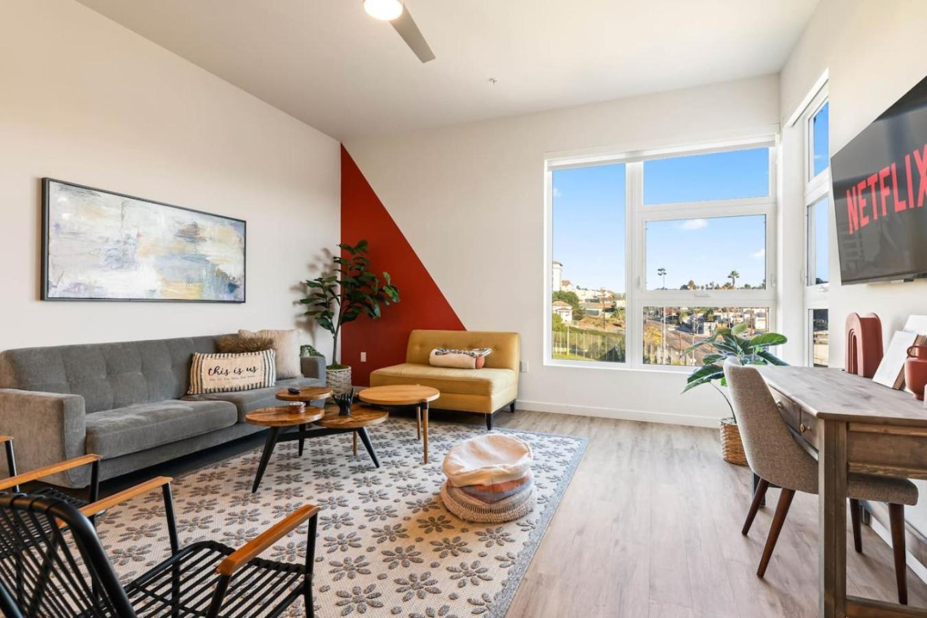 Apartment Private Skyloft, Dtla Views, 1 Mile To Dodger Stadium Los Angeles