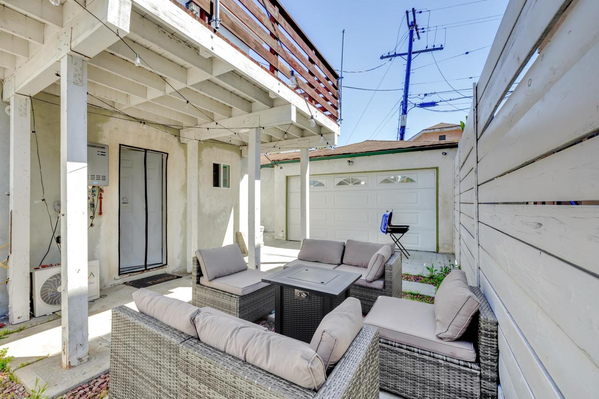 Aparthotel 1 Bd 1ba In Mid-city With Yard, Fire Pit & Grill Los Angeles